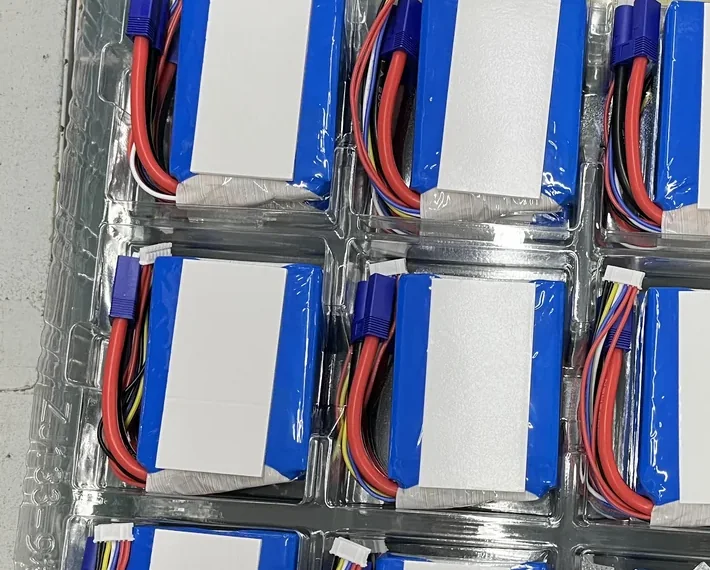 Battery components prepared for production