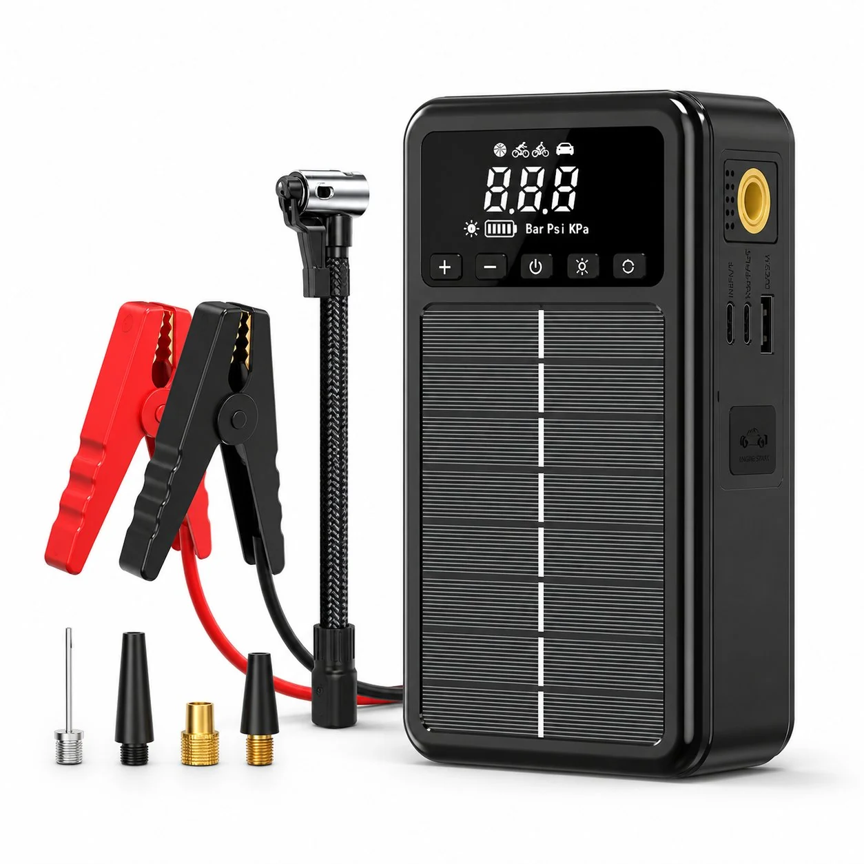 S4 Jump Starter + Air Compressor